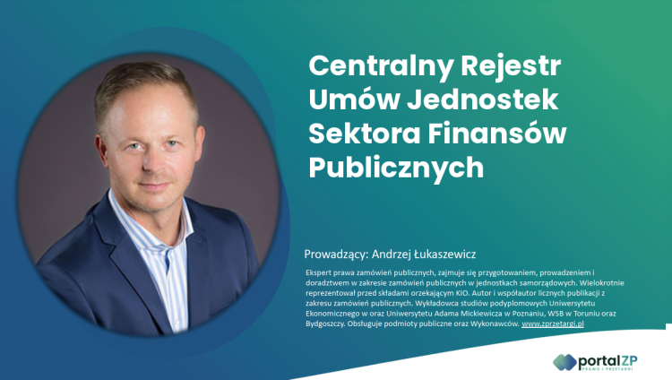 Centralny Rejestr Umów JSFP – zakres publikacji, terminy i organizacja pracy