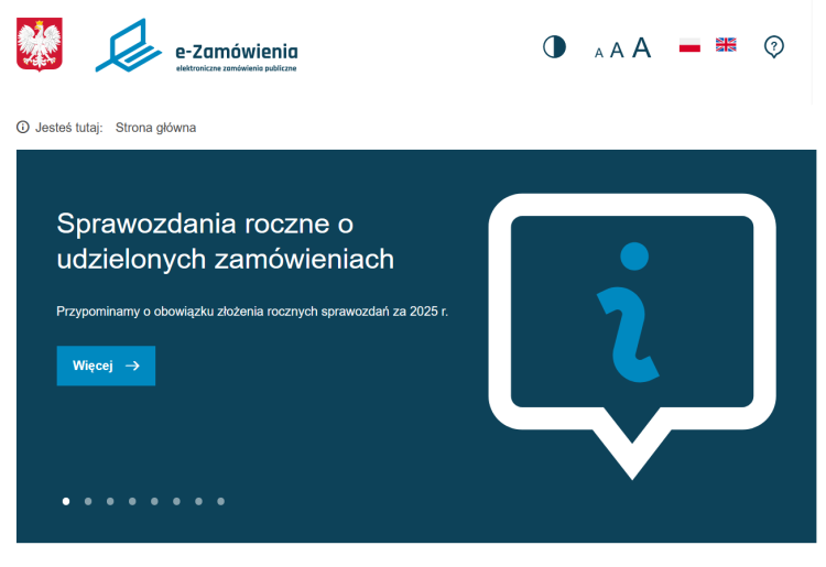 Zamiast miniportalu UZP - Platforma e Zamówienia