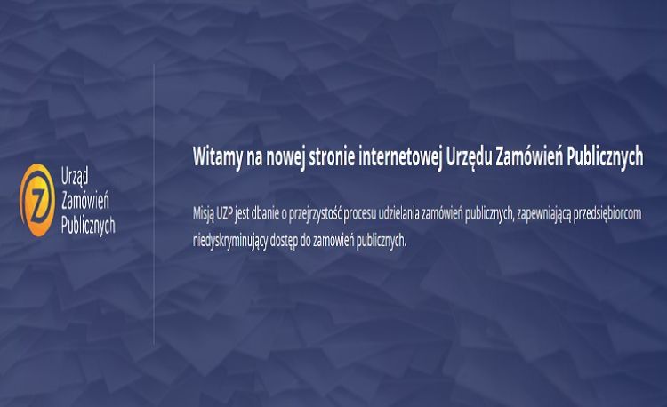 Nowa strona WWW Urzędu Zamówień Publicznych