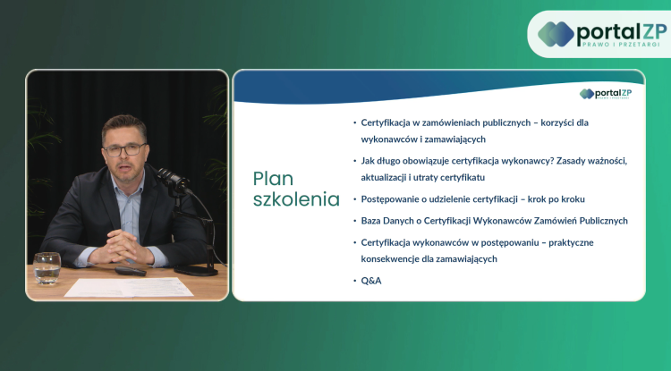 Nowy system certyfikacji wykonawców 2026 – dostęp do nagrania szkolenia w niższej cenie
