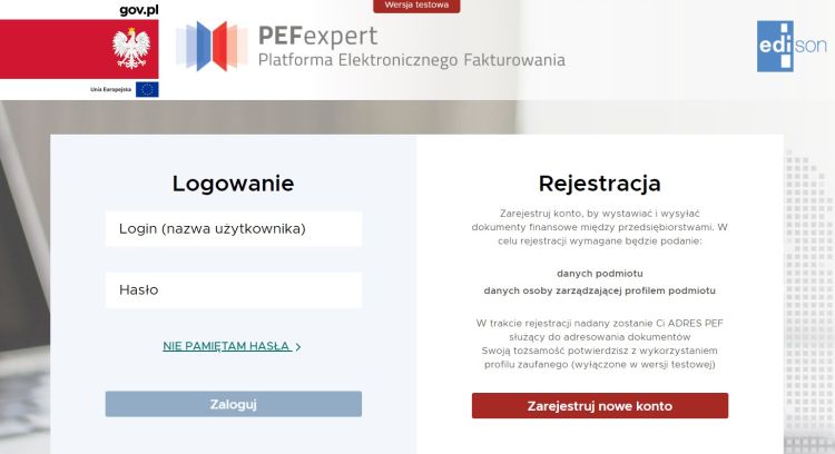 Platforma elektronicznego fakturowania