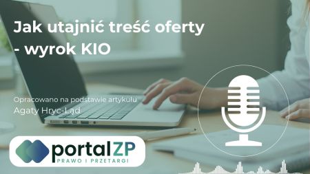 Utajnienie treści oferty