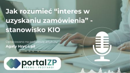 Interes w uzyskaniu zamówienia
