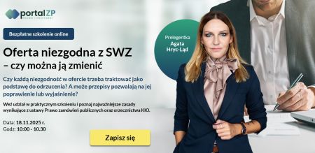Oferta niezgodna z SIWZ