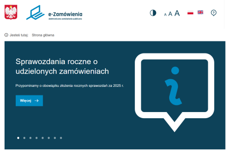 Zamiast miniportalu UZP - Platforma e Zamówienia